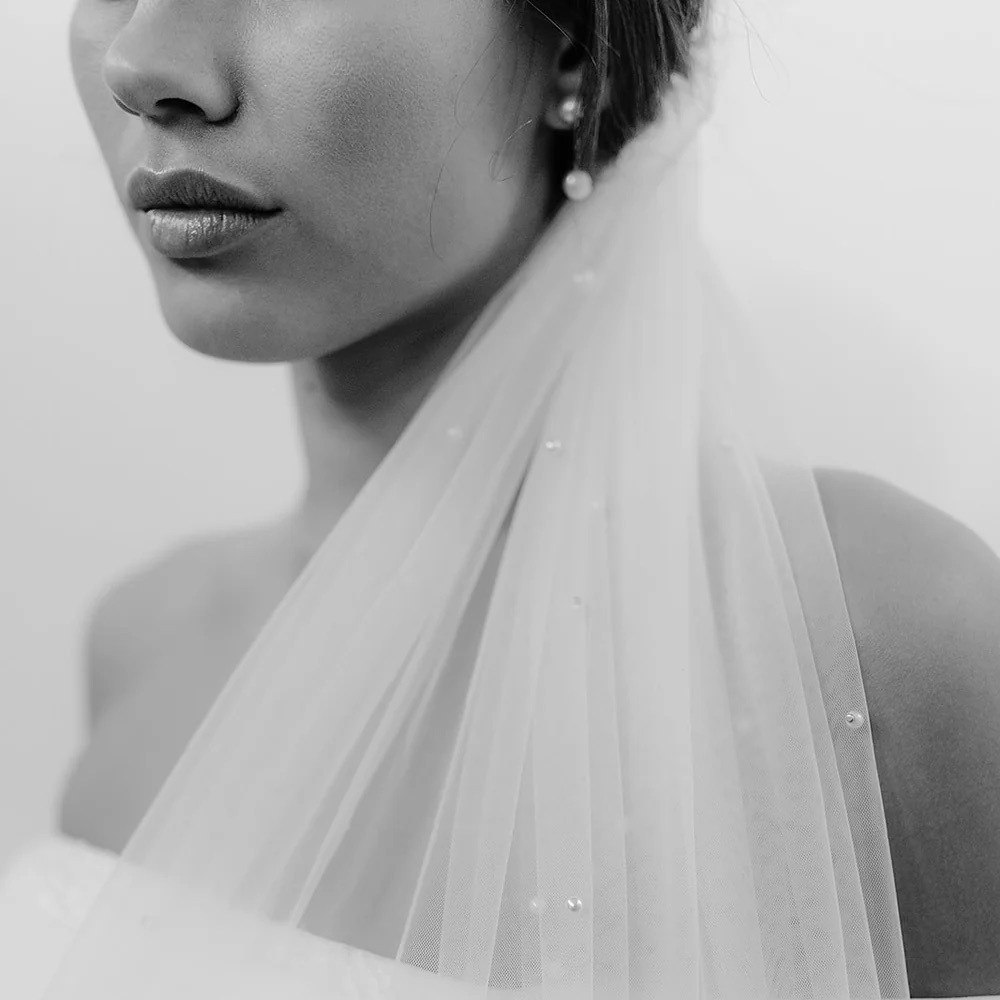 Amelie George Pearl Wedding Veil